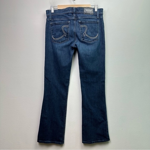 Rock & Republic Kasandra Mid Rise bootcut Mid Dark wash Jeans Size 29 - Picture 7 of 11